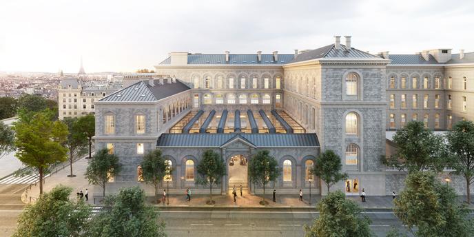 Image de présentation du projet du développeur immobilier Novaxia pour rénover l’Hôtel-Dieu.
