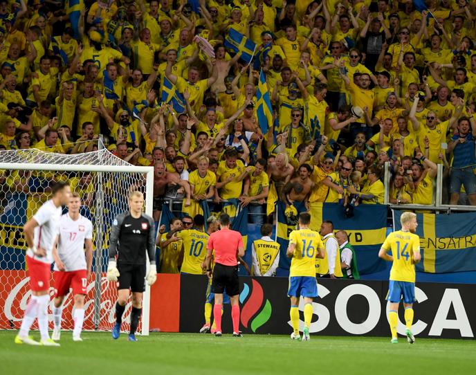 Un match de football de l’UEFA U-21 joué le 19 juin 2017 dans l’Arena Lublin et construit à hauteur de 45 millions dont 30 % de fonds européens.