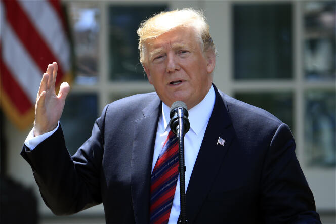 Donald Trump, à Washington, Etats-Unis, le 16 mai 2016.