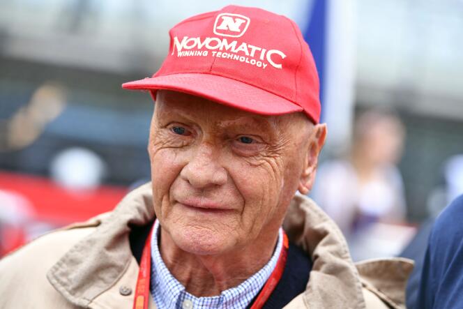 Le champion de formule 1 Niki Lauda, en 2016, en Autriche.