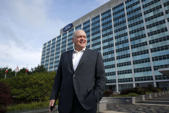 Jim Hackett, le PDG de Ford, à Dearborn (Michigan), en août 2018.