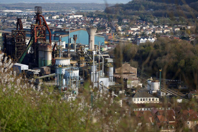 L’usine d’Hayange, en Moselle, en mars 2017.
