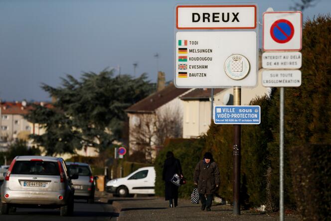 A Dreux (Eure-et-Loir), en janvier 2017.