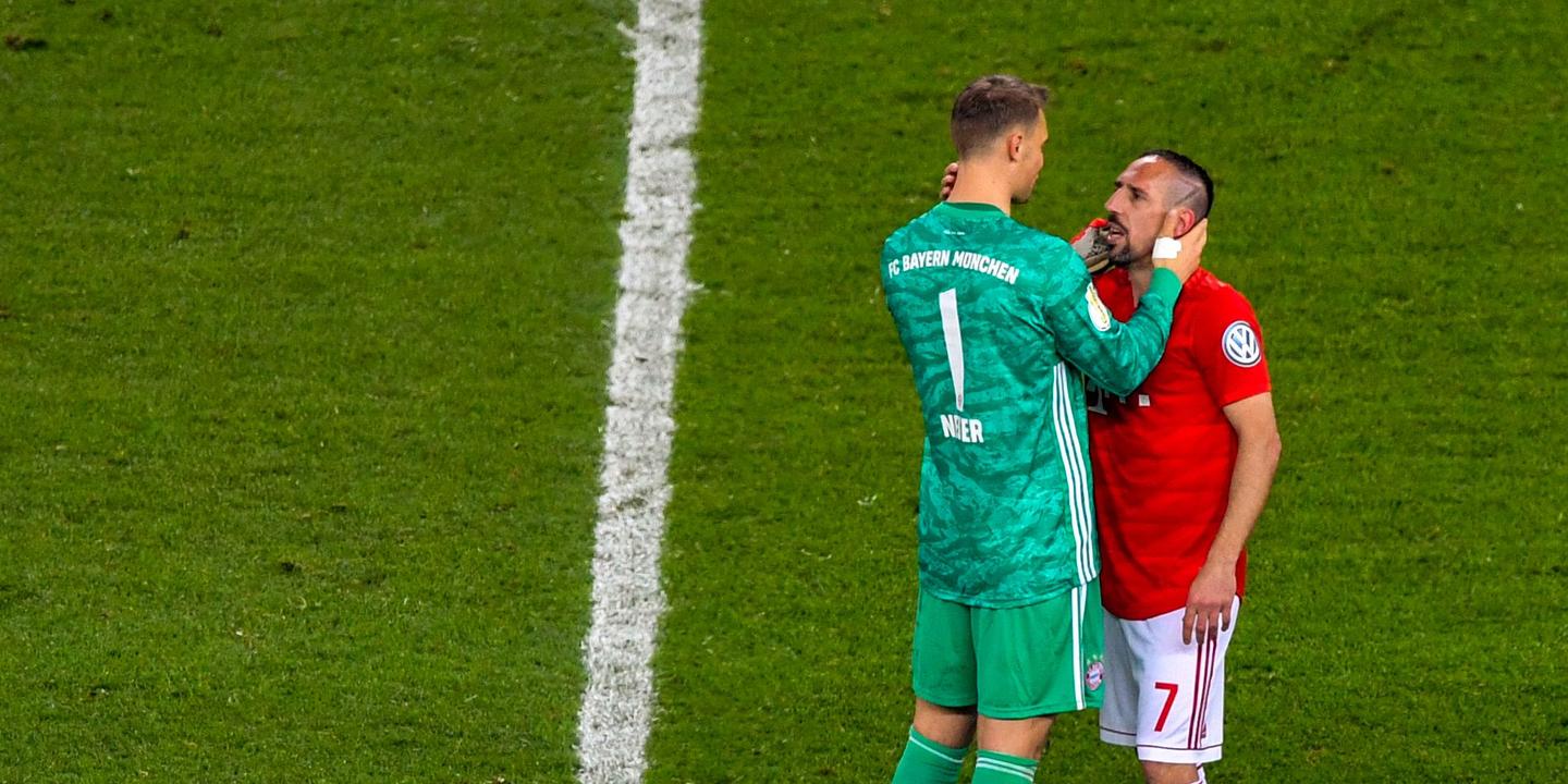 Legende En Baviere Kaiser Franck Ribery Tire Sa Reverence
