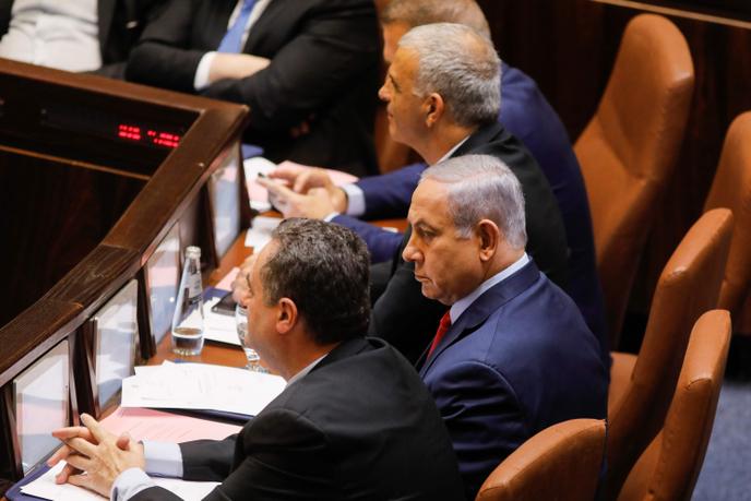 Benyamin Nétanyahou à la Knesset, le 29 mai.