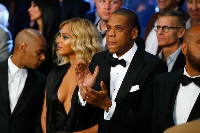 Beyoncé Knowles et Jay-Z à Las Vegas, en 2015.
