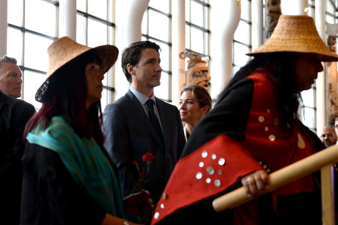 Le premier ministre Justin Trudeau, lors de la cérémonie de présentation du rapport de la commission d’enquête publique, à Gatineau (Québec), le 3 juin.