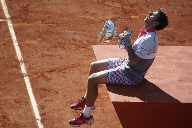 Stan Wawrinka et son short passé à la postérité, après sa victoire à Roland-Garros face à Novak Djokovic, en 2015.