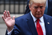 Le président américain Donald Trump, après une conférence de presse donnée au 10 Downing Street, à Londres, le 4 juin 2019.