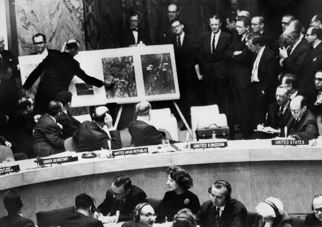 Conseil de sécurité de l’ONU, en octobre 1962