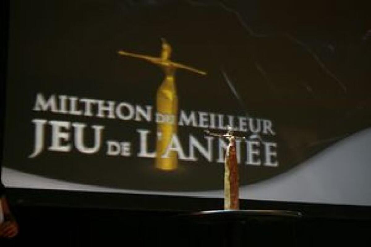 En 2007, les Milthons ressuscitent l’idée de « César du jeu vidéo ».