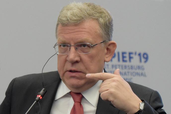 L’ex-ministre russe des finances, Alexeï Koudrine, à Saint-Pétersbourg, le 6 juin.