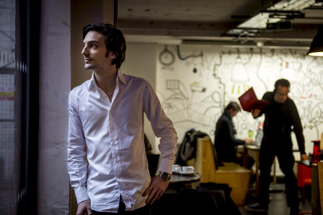 Guillaume Santacruz, un jeune entrepreneur français, a rejoint Campus London, un espace de coworking destiné aux start-up.