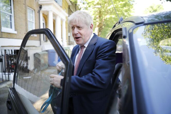 Boris Johnson à Londres (Royaume-Uni), le 30 mai.