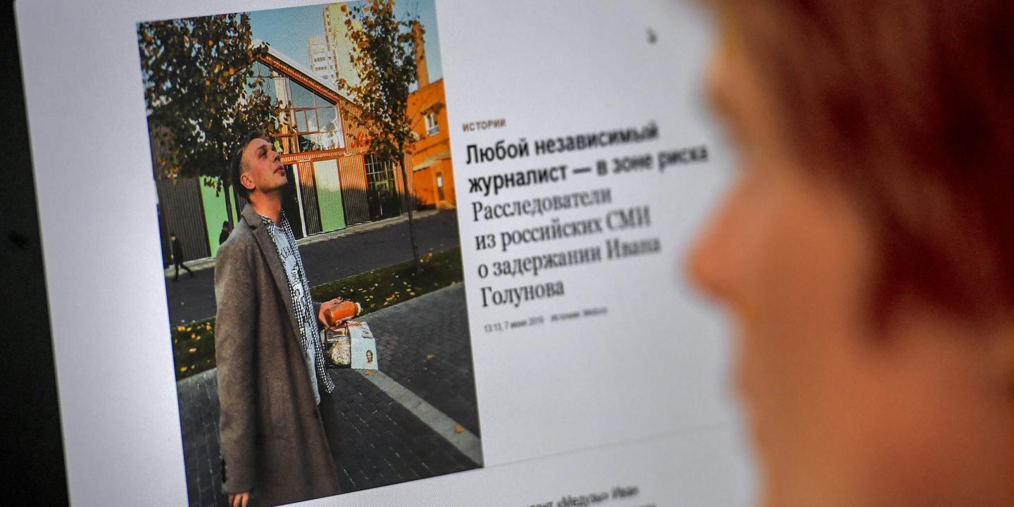 Ivan Golounov, un journaliste d’investigation russe arrêté à Moscou