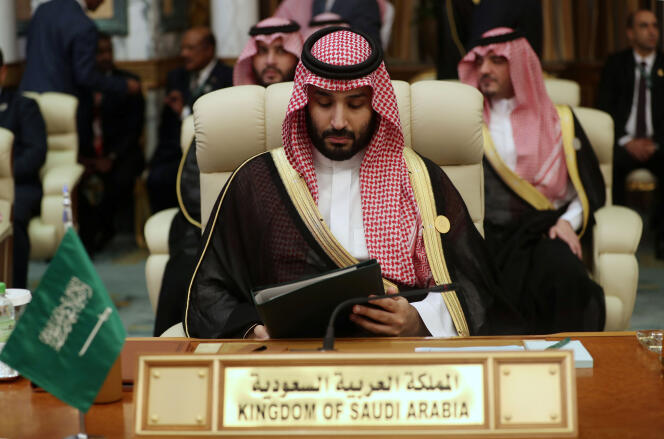 Le prince héritier d’Arabie saoudite, Mohammed Ben Salman, lors du sommet de La Mecque, le 31 mai.