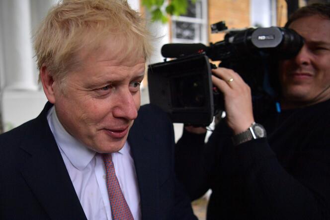 Boris Johnson à Londres (Royaume-Uni), le 7 juin.