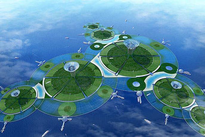 Green Float Le Reve De Ville Maritime De L Entreprise Japonaise