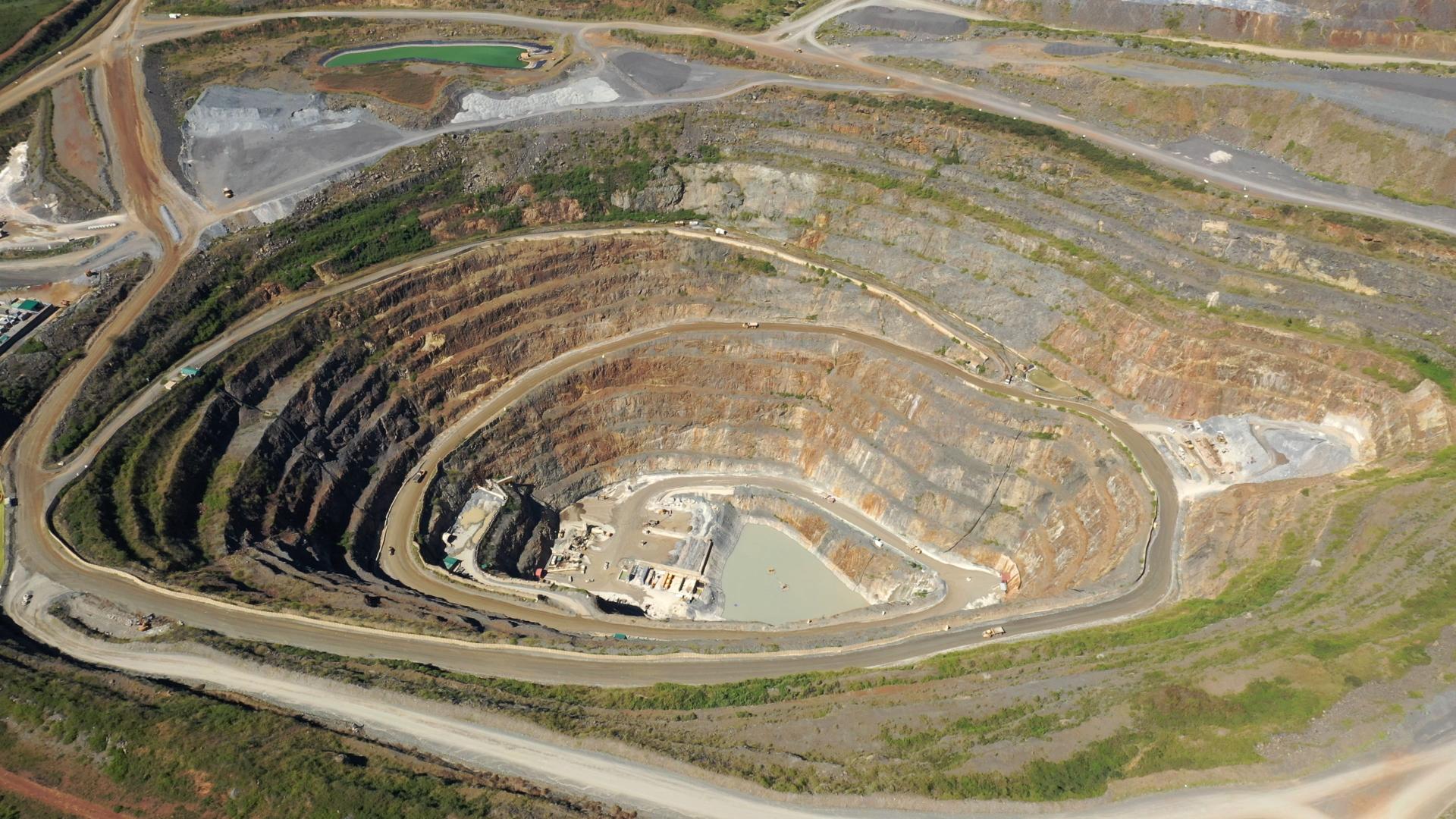 La mine d’or de Mara-Nord, située près de la région des Grands Lacs. Tanzanie, en mai 2019.