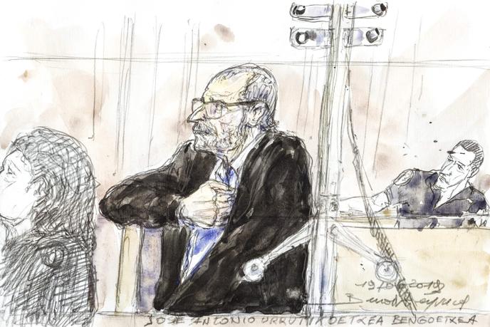 Josu Urrutikoetxea devant la cour d’appel de Paris, le 19 juin 2019.