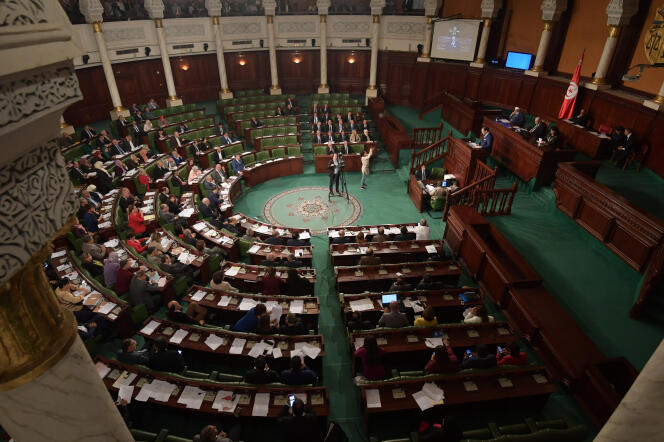 L’Assemblée des représentants du peuple, le Parlement tunisien, en novembre 2018.
