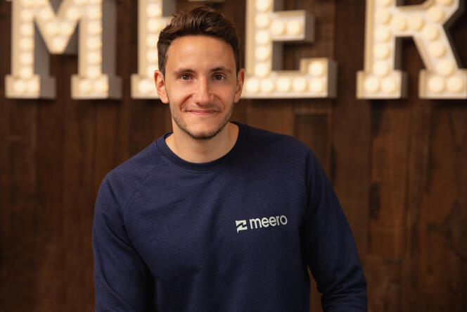 Thomas Rebaud est le fondateur de Meero, la start-up française qui vient de lever 205 millions d’euros.