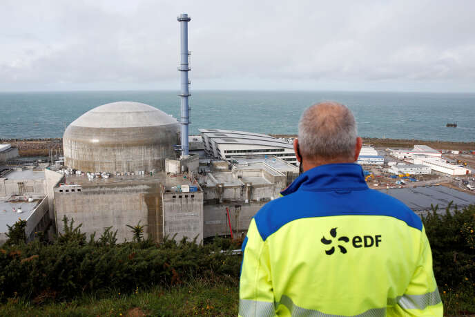 Vue de la centrale nucléaire de Flamanville, dans la Manche, en 2016.