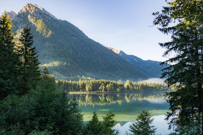 Le lac Hintersee à Ramsau.