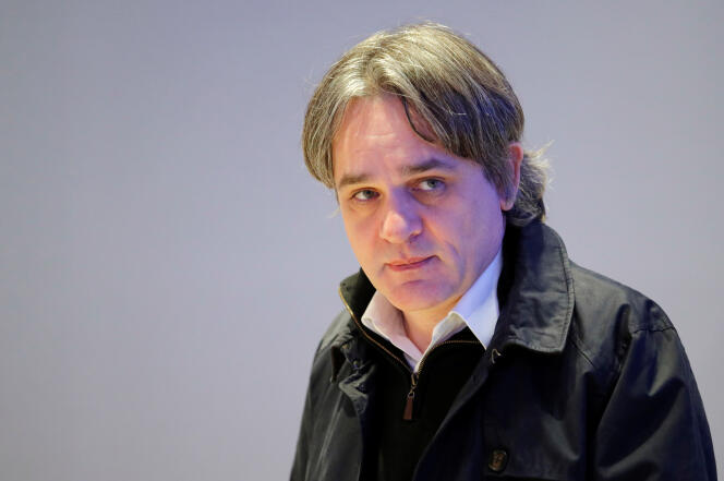 Riss, le rédacteur en chef de « Charlie Hebdo », à Paris, le 20 février.