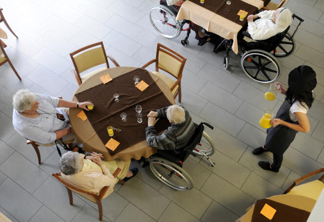 Un établissements d’hébergement pour personnes âgées dépendantes (EHPAD) sitié à Nantes.