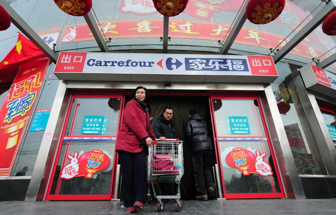 Un magasin Carrefour à Pékin, en 2011.