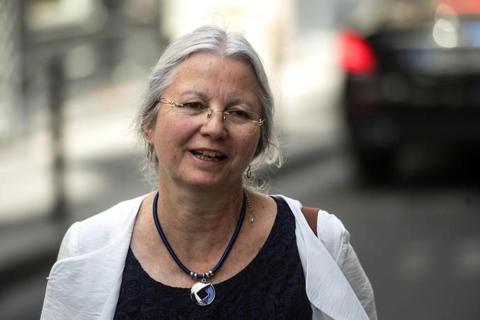 La députée de l’Oise Agnès Thill, le 25 juin à Paris.