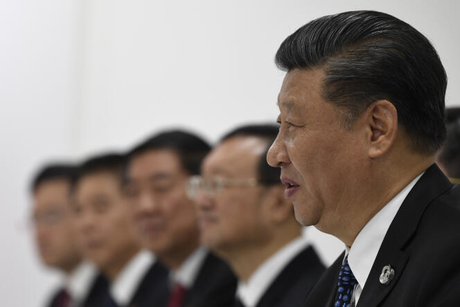 Le président chinois Xi Jinping lors du sommet du G20 à Osaka, au Japon, le 29 juin 2019.