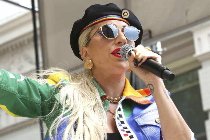 La chanteuse Lady Gaga, ici à New York le 28 juin, a été invitée à rejoindre l’Académie des Oscars.