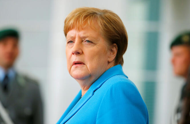 Angela Merkel, le 3 juillet à Berlin.