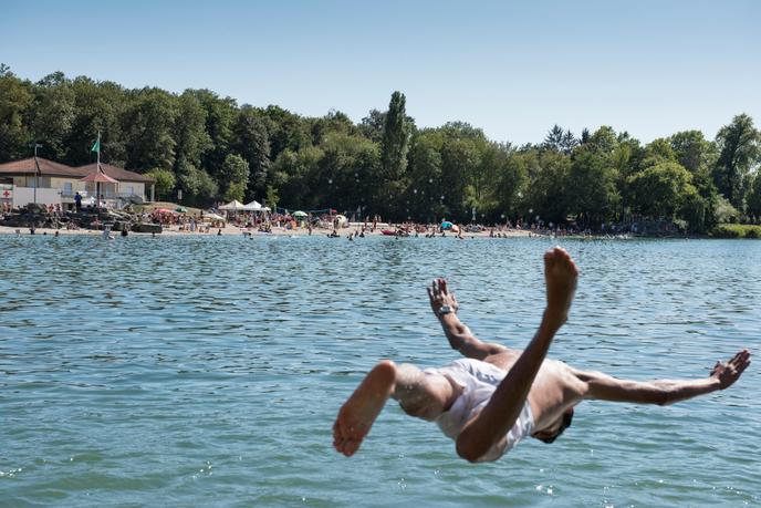 Lac Baggersee, Strasbourg.