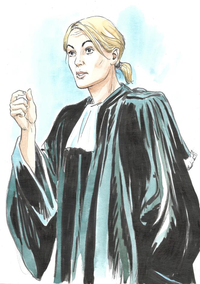 Me Claudia Chemarin, avocate de la défense, le 8 juillet.
