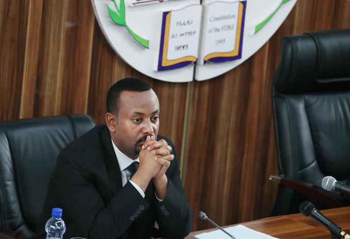 Le premier ministre éthiopien Abiy Ahmed à Addis-Abeba, le 1er juillet 2019.
