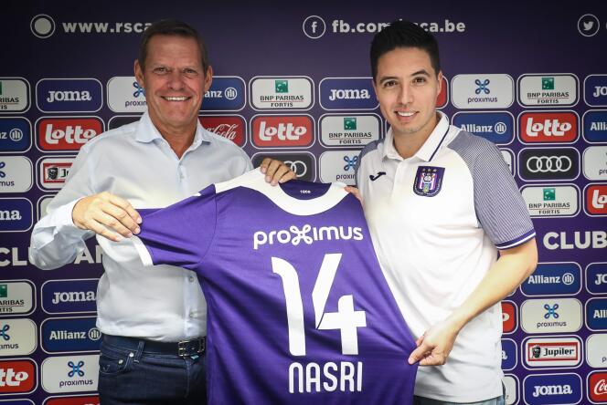 A Anderlecht, Samir Nasri portera le numéro 14.
