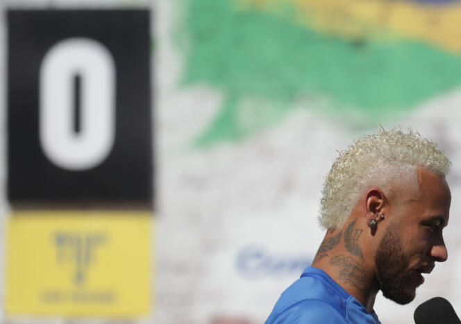 Neymar Jr n’était pas présent pour la reprise de l’entraînement du Paris-Saint-Germain, le 8 juillet.