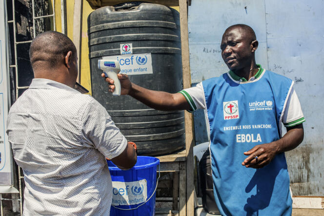 Le 15 juillet 2019 à Goma, dans l’est de la RDC, la prévention contre le virus Ebola a été renforcée après l’apparition d’un nouveau cas.