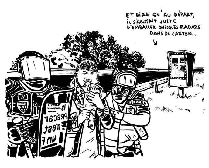 Gilets Jaunes Des Femmes Dans Le Box Des Accusés