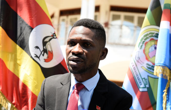 L’Ougandais Robert Kyagulanyi, alias Bobi Wine en septembre 2018.