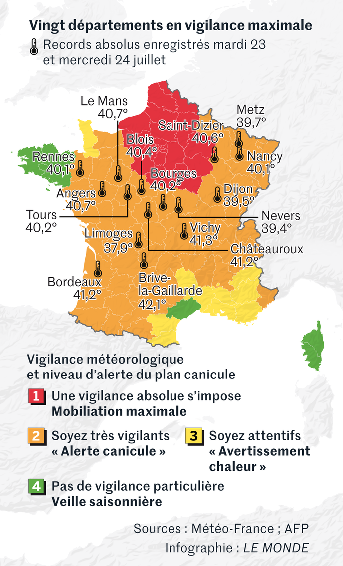 On A Battu Le Record Historique De Rennes Une Journee Caniculaire En Bretagne