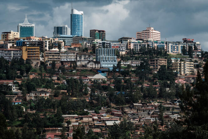 Kigali en avril 2018.