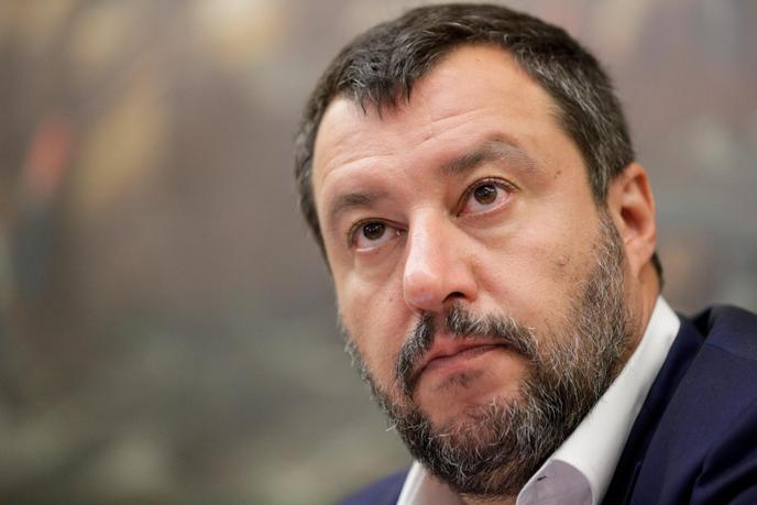 Le ministre italien de l’intérieur, Matteo Salvini, le 25 juillet.