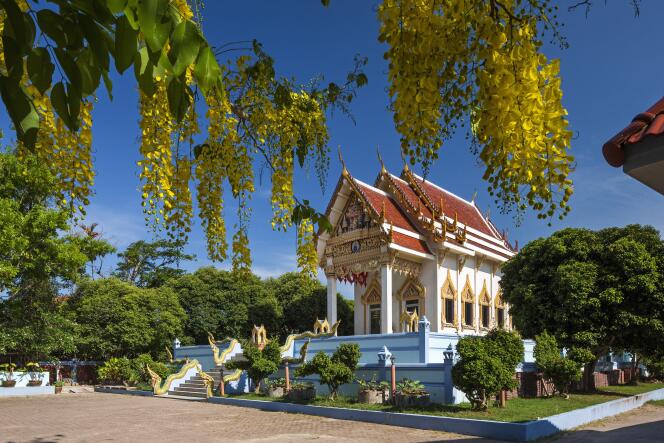 Koh Samui, temple de Wat Khunaram.
