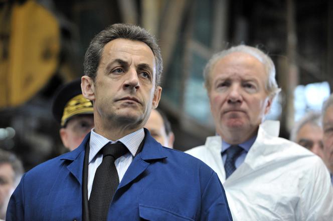 Nicolas Sarkozy et Brice Hortefeux, en avril 2011.