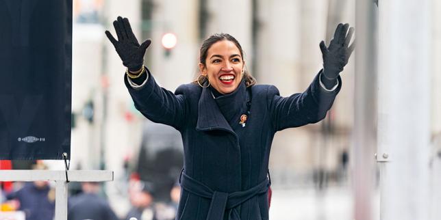 Le grand défilé d’Alexandria Ocasio-Cortez