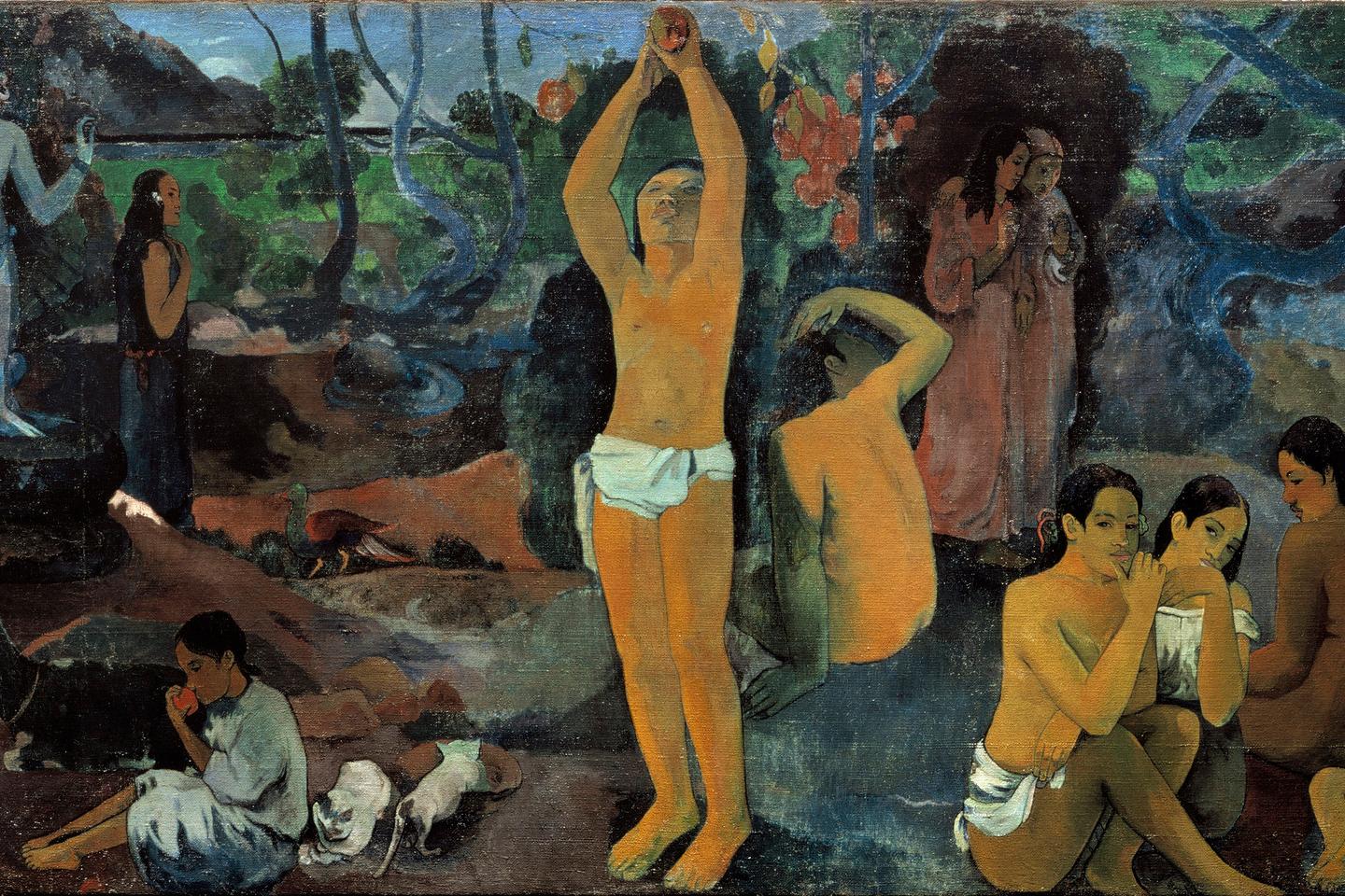 Paul Gauguin Da Dove Veniamo Chi Siamo Dove Andiamo Paul Gauguin veut mourir, prend de l’arsenic et peint une toile